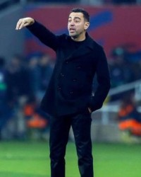 哈维：我对球队表现感到满意 不会放弃联赛争冠